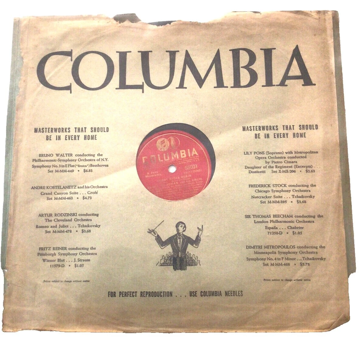 Discos de vinilo pop Benny Goodman