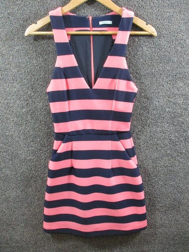 Kookai Sheath Dress 34 Sleeveless Lined Stretch Rear Zip - 第 1/11 張圖片