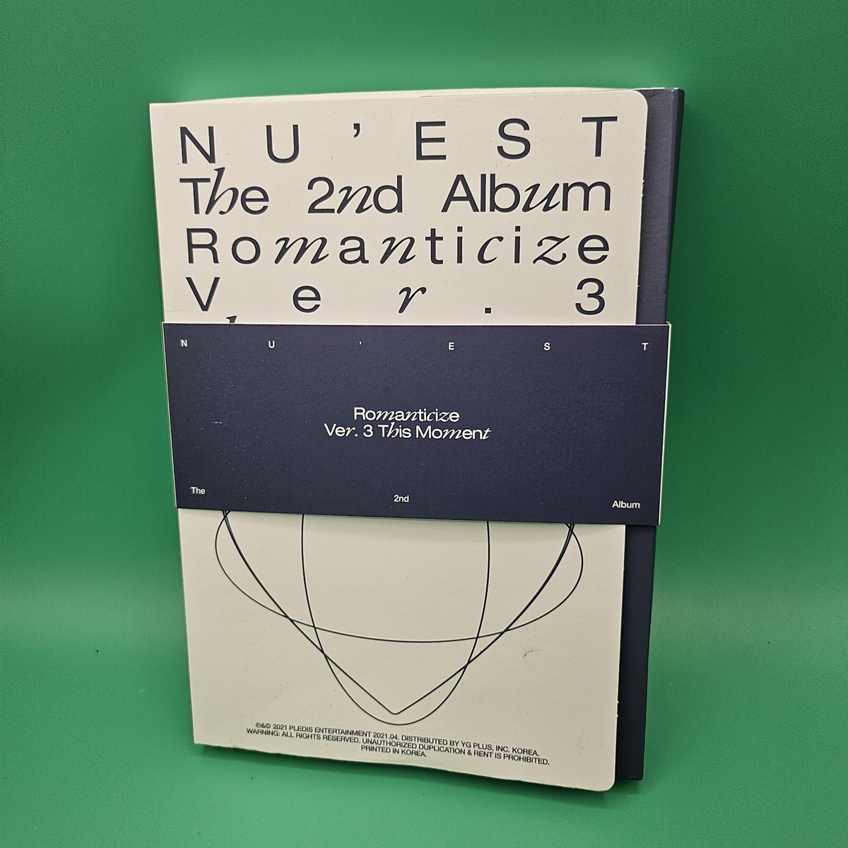 NU'EST romanticise アルバム CD Nu'est , The 2nd Album