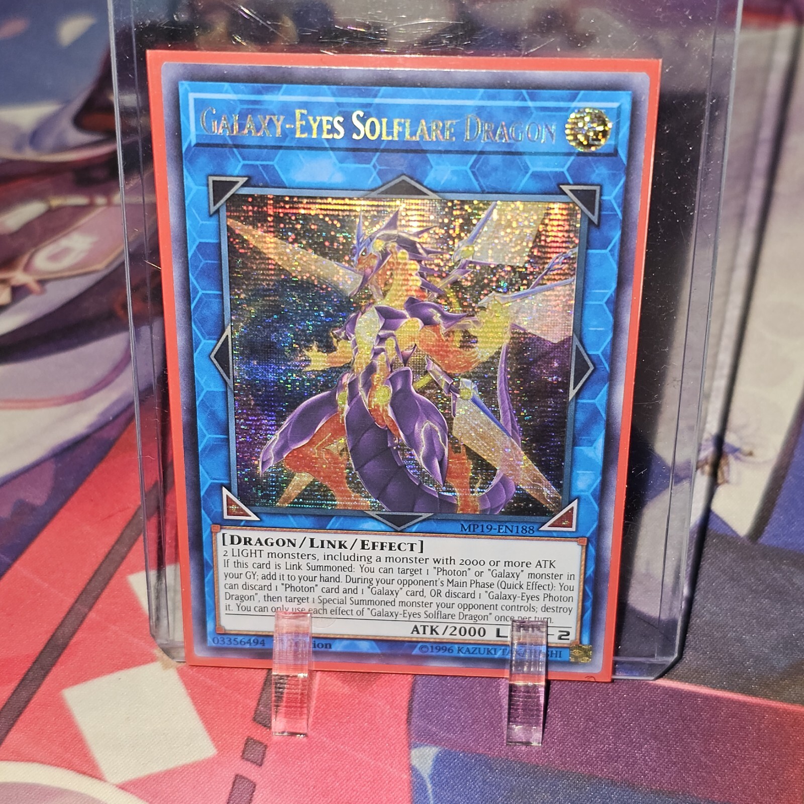 Yugioh GalaxyEyes Solflare Dragon MP19EN188 Prismatic Secret 1st Edition NM eBay