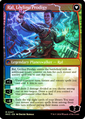 m9849 MH3 247 foil モンスーンの魔道士、ラル テクスチャーFOIL)モンスーンの魔道士、ラル/Ral, Monsoon Mage