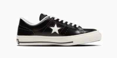 Converse One Star J Made in Japan Black White 32346511 Men's Converse One Star J Made in Japan Black White 32346511 Men's