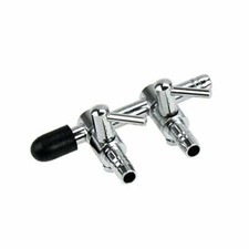 Aquarium Control Valve Steel Air Flow Distributor Splitter For Air Pump 2 Way 
