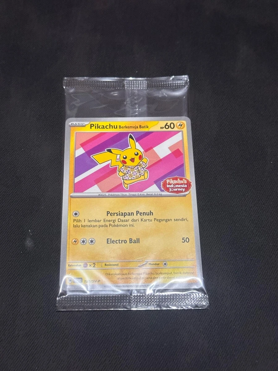 Pikachu 190 Sv: Scarlet & Violet Promo Cards for sale | eBay