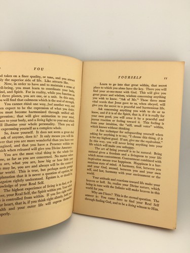 "You". by Frances Wilshire 1941 self-help New Thought spirituality 7TH PRINTING - Picture 7 of 10