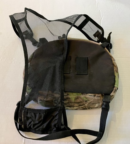 FIELDLINE Fly Fishing Chest Rig Tackle Bag Pack Gear Sack Nylon/Mesh Camo - Picture 5 of 8