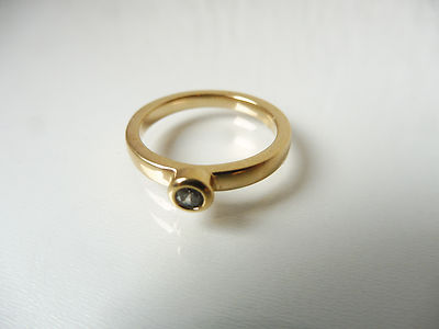 Belle Bague _____ Plaqué Or Zircon ___ Pierre Lang ____ (5