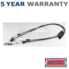 Borg & Beck Gear Selector Cable Fits Renault Master 2010- 2.3 CDTi dCi 95523980