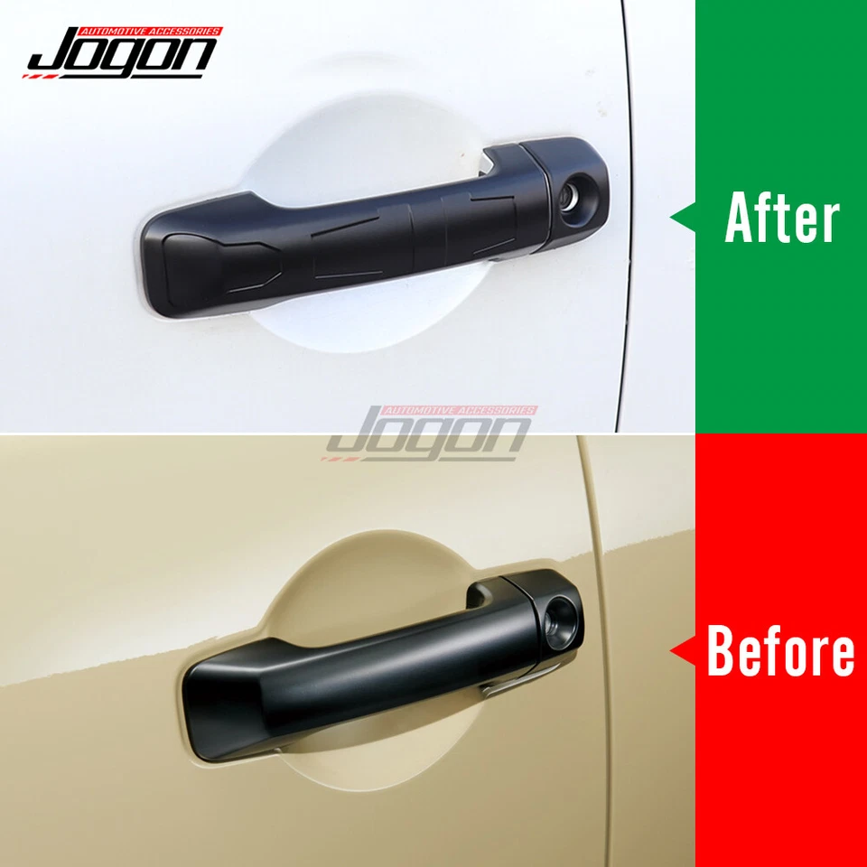 Cubiertas exteriores de manija de puerta lateral para Toyota FJ Cruiser 2007 2008 2009 2010-2022 Foto 2 de 4