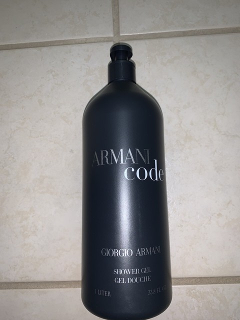armani code body shampoo