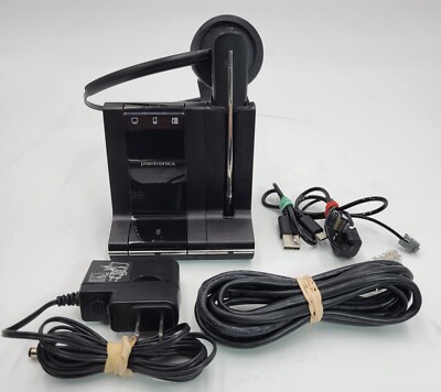 Plantronics Savi W740 (WO2) DECT Wireless Headset System+ Charger QTY AVAILABLE