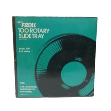 Vintage Focal 100 Rotary Slide Projector Tray Holds 2 X 2 slides NEW