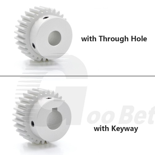Mod 1.5 Spur Gear Aluminium 12- 32 Tooth with Hub Pinion Motor Gear Bore 6-20mm - Picture 3 of 24