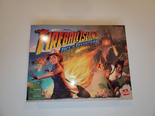 Nuevo juego de mesa retro FIREBALL ISLAND Race To Adventure 2021 sellado por Goliat - Imagen 8 de 12