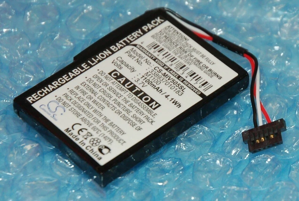 NUEVA Batería Mio Spirit V505 TV V735 TV GPS 3.7V 1100mAh 338937010183 mitac EE. UU. Foto 4 de 4