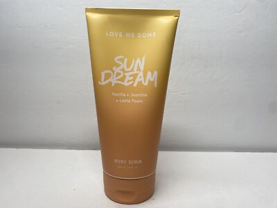 Love Me Some Sun Dream Vanilla + Jasmine + Latte Foam Body Scrub   8 Fl Oz