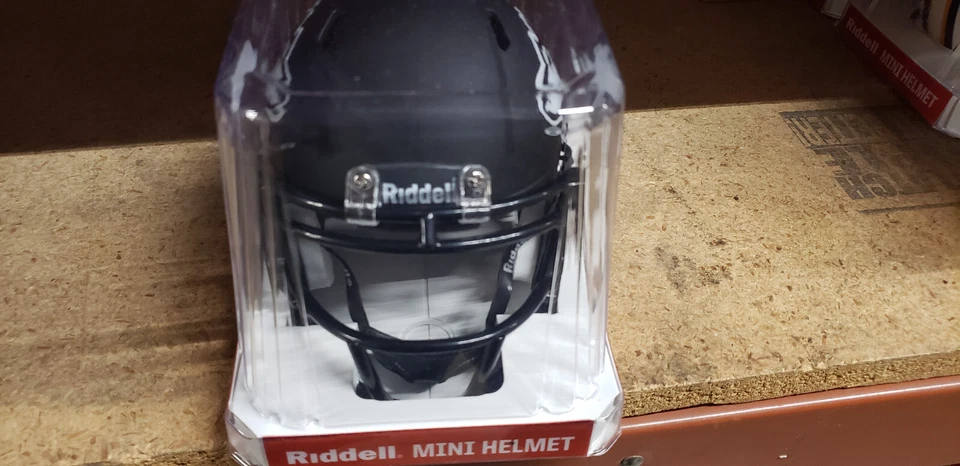 NORTHERN ILLINOIS HUSKIES SPEED MINI HELMET RIDDELL NEW IN BOX - Image 2 of 4