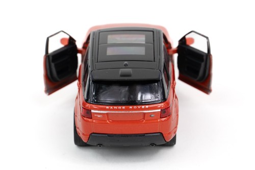 WELLY DieCast 1:34 RANGE ROVER SPORT ORANGE New Model Car Metal in Box 1/34-39 - Picture 8 of 10