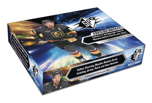 2021-22 Upper Deck SPx Hockey Hobby Box FACTORY SEALED Free Shipping! 2 Hits - Picture 1 of 1