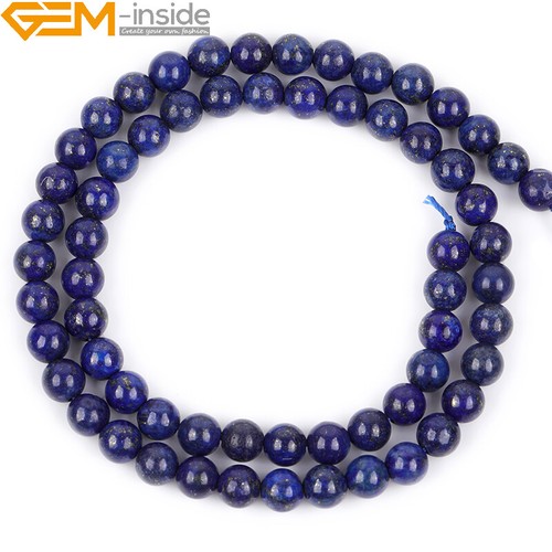 Lapis Lazuli Beads Stone Loose Beads For Jewelry Making 15" Jewelry Dyed 8mm - Picture 23 of 59