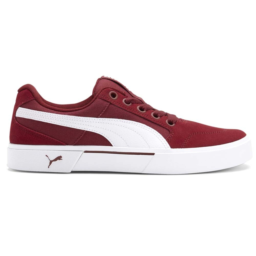Puma CRey Sd Lace Up  Mens Red Sneakers Casual Shoes 38288001