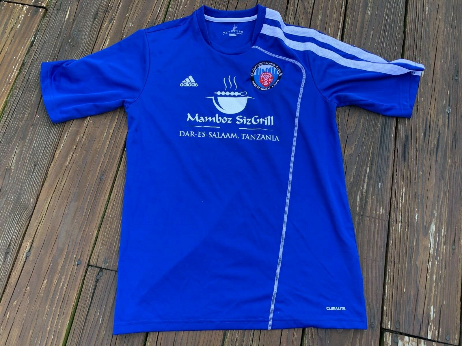 Jaffery Sports Club Indomitable Lions Adult Small Alloo#13 Soccer Jersey