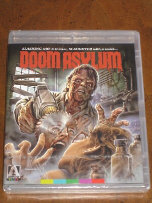 DOOM ASYLUM Special Edition w/Booklet (1987) (Blu-Ray) ARROW VIDEO - BRAND NEW!!