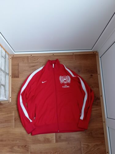 ARSENAL LONDON FOOTBALL JACKET 2012/2014 SOCCER NIKE 125 YEARS ENGLAND size XL - Picture 1 of 10