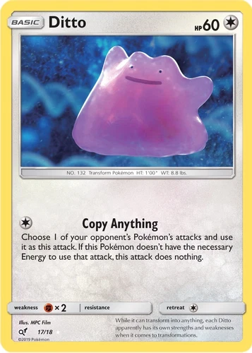 Ditto 17/18 Detective Pikachu