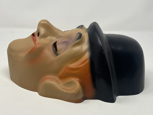 Vintage Stan Laurel Plastic Mask Halloween Larry Harmon Made In West Germany - Picture 4 of 10