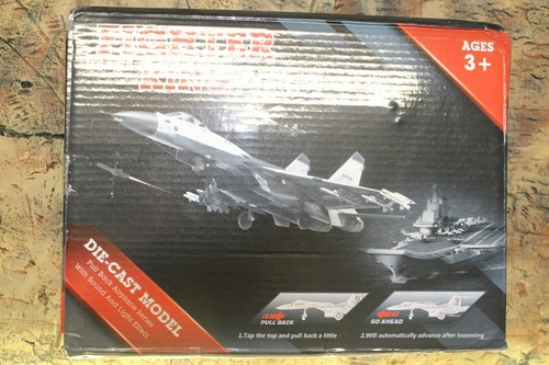 Modellino pressofuso Fighter King NUOVO! serie aereo pull back sigillato - Foto 2 di 3