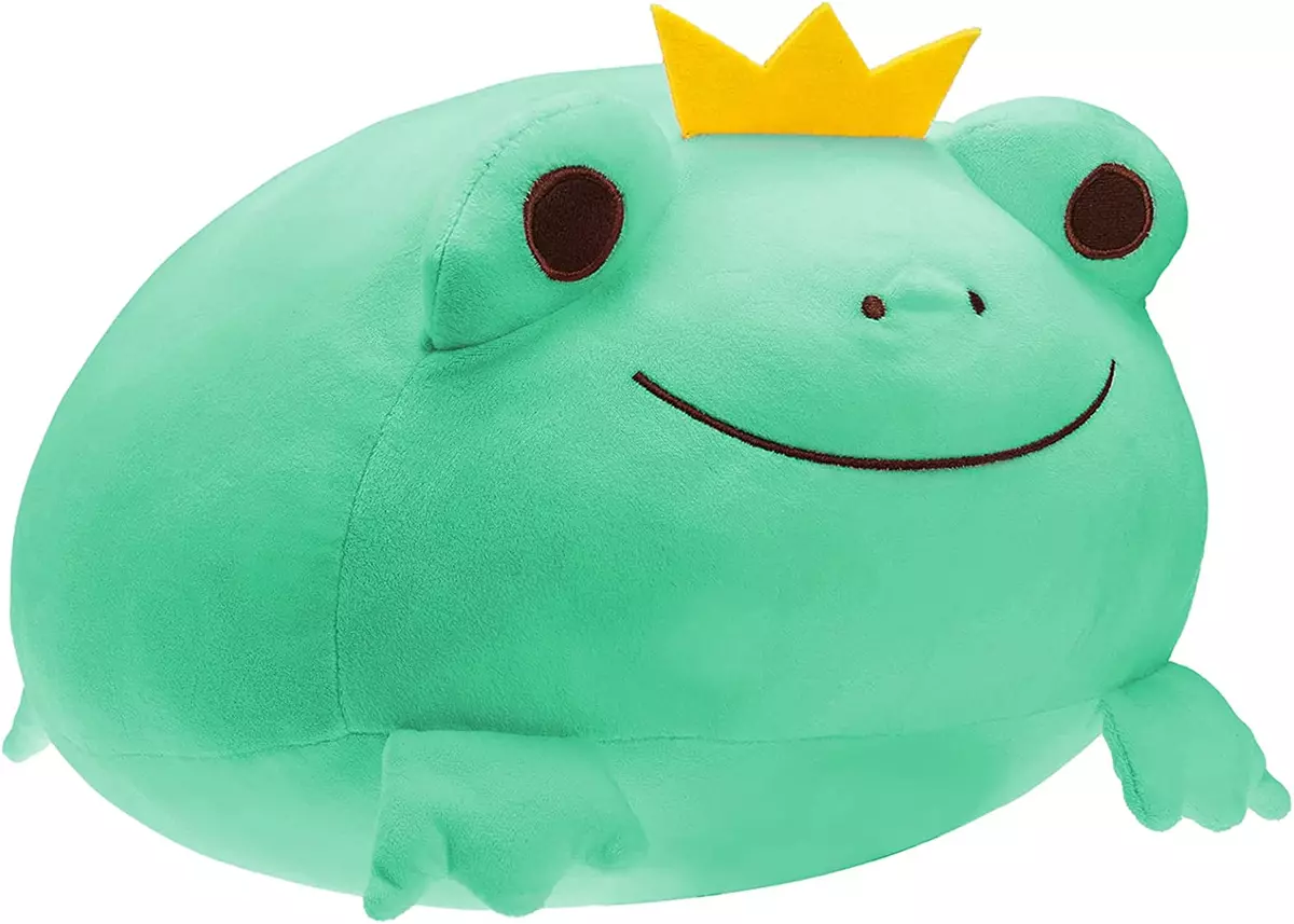 Cute Frog Plush Pillow Super Soft Squishy Stuffed Animal Kawaii