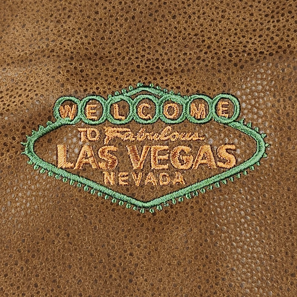 Дорожная спортивная сумка Silverton Casino Las Vegas ручная кладь из искусственной замши 21x10x11"" - Изображение 4 из 4