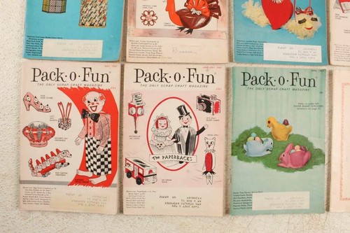 Paquete de 13 revistas de chatarra y artesanía divertidas de colección de los años 60 y más - Imagen 4 de 9