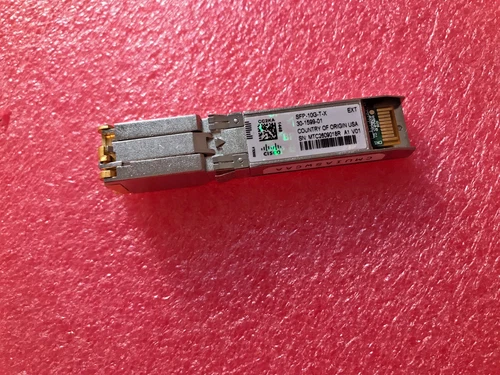 Cisco SFP-10G-T-X 10G SFP+ 10GBASE-T Copper RJ45 80m Transceiver Module W/HOLO
