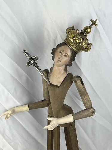 Manichino Devozione Madonna Addolorata 43 cm Interior design Barocco - Foto 14 di 24