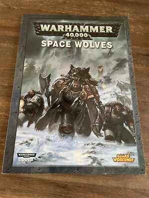 warhammer 40k Space Wolves codex Armeebuch Space Marines Supplement Softcover
