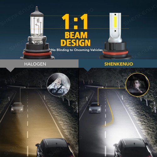 Faro antiniebla LED para camioneta Nissan Frontier Cab 4 puertas 2005-2020 9007 y H11 - Imagen 5 de 20