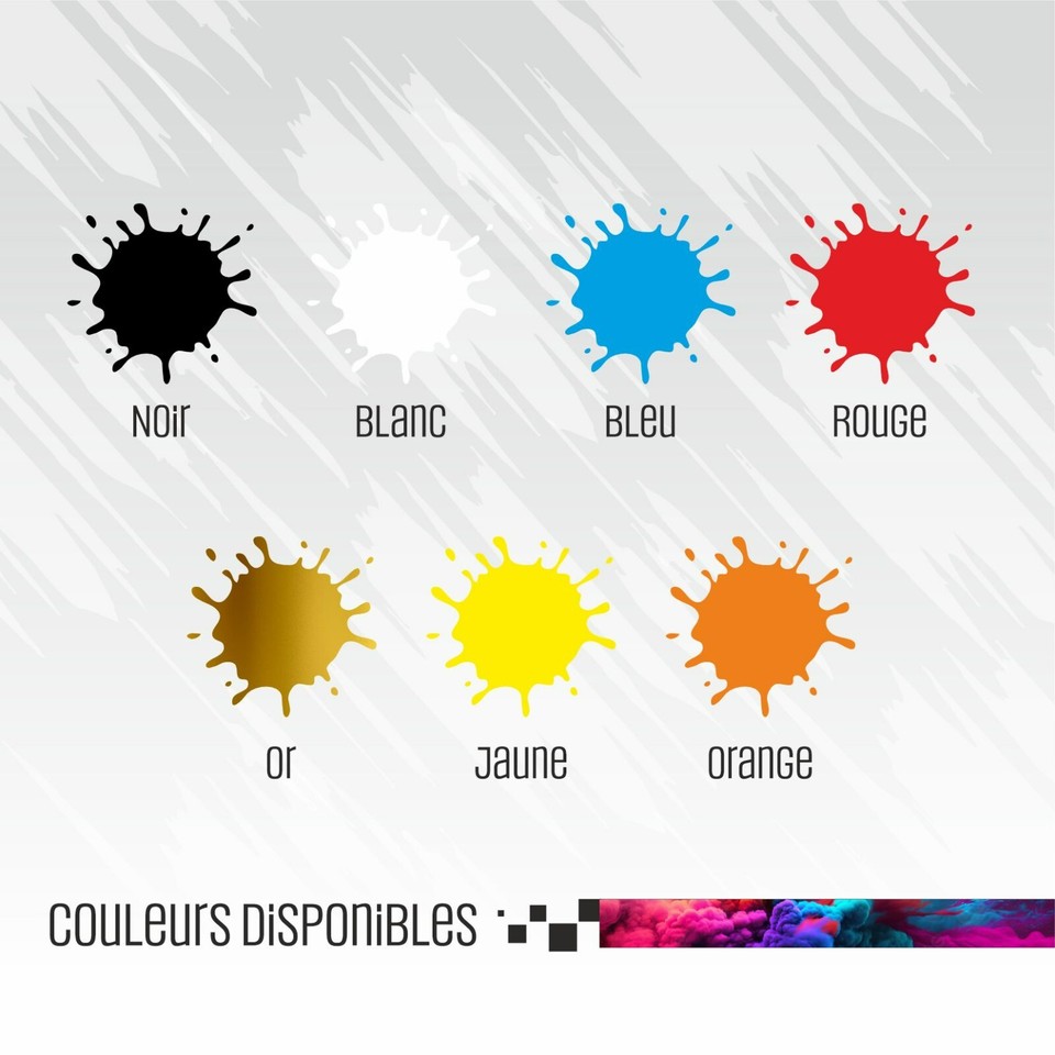 Sticker moto ducati, Sticker voiture ducati, autocollant ducati