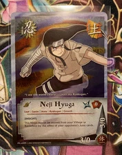 NARUTO CCG NEJI HYUGA PR US009 FOIL PROMO NM!