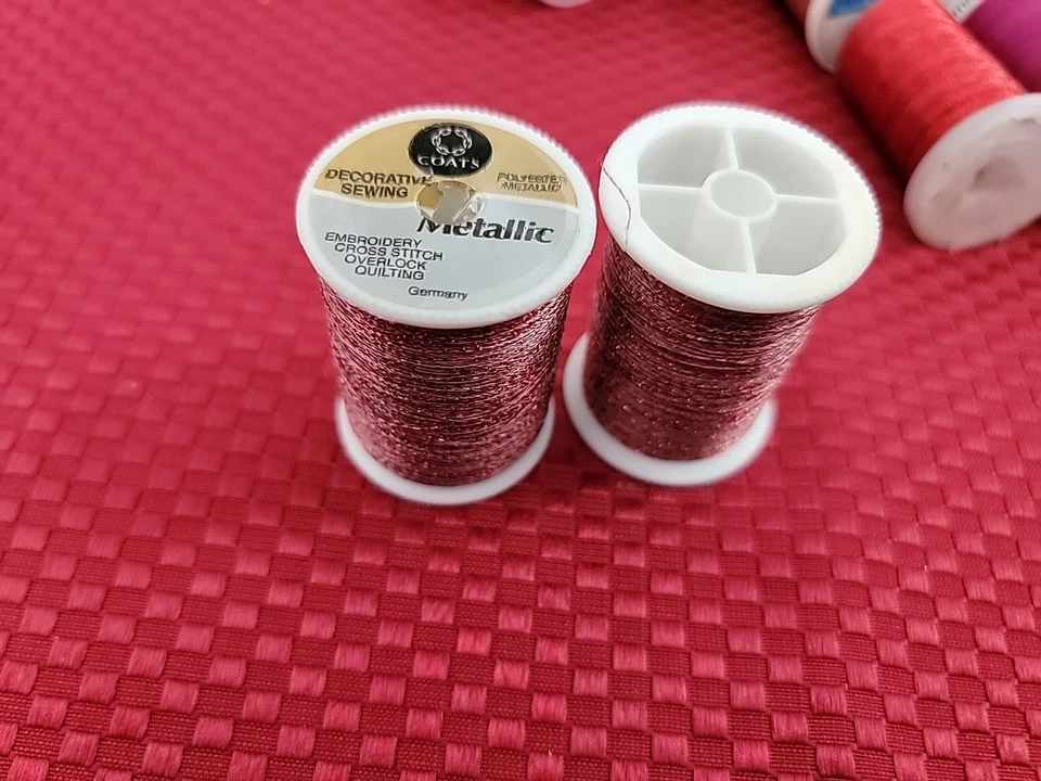 Lot of 10a Used Polyester Metalic Thread Embroidery Machine Top Stitching Japan - Image 2 of 4