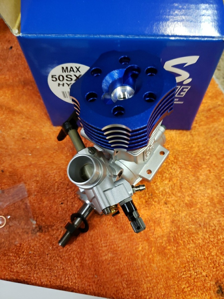 O.S. ENGINE MAX 50SX RING エンジン OS Engine - OS max 50 SX-H Hyper Ring RC Motor - New O25