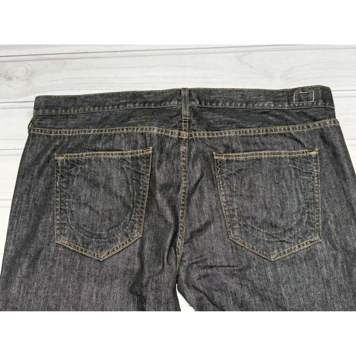 True Religion Rocco Black Jeans for Men for sale | eBay