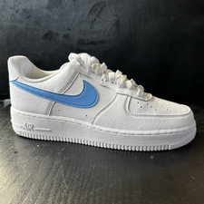 Nike Air Force 1 Low Mens White/Blue Low Top ...