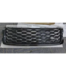 Front Grille For 2013-2017 Land Rover Range Rover Vogue L405 W/Badge Gloss Black