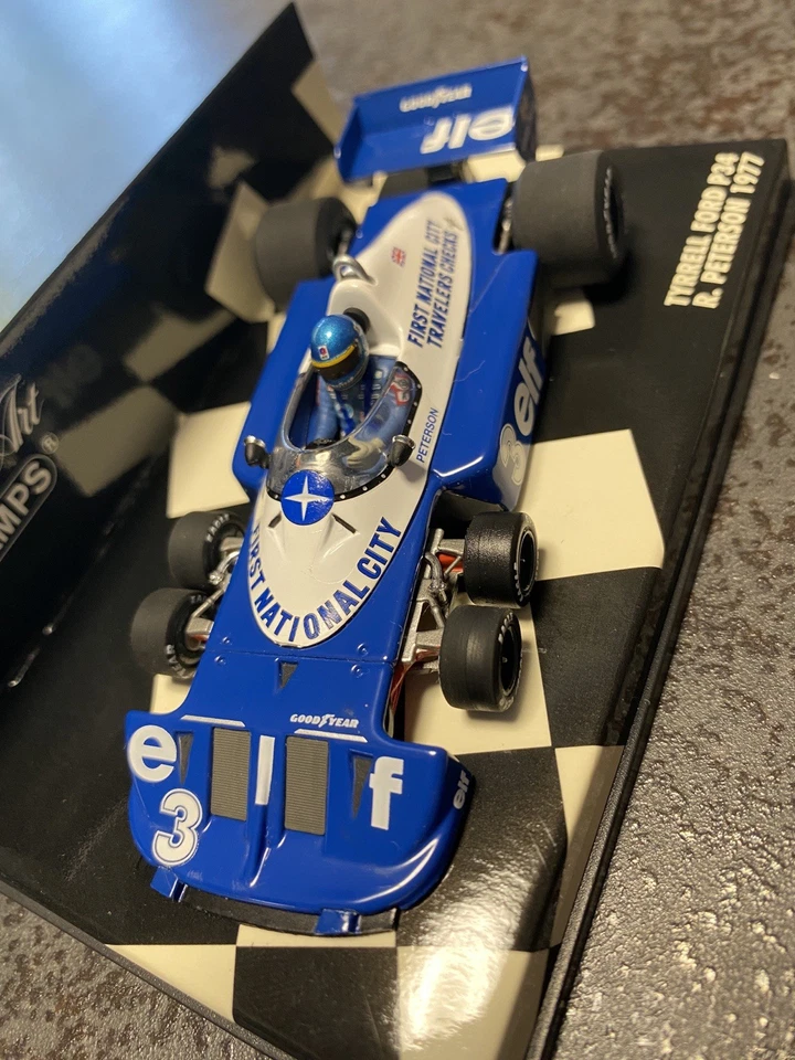 1/43 Minichamps 430 770103 - 1977 Tyrrell Ford P34 6-Wheeler R.Peterson - Image 4 of 4