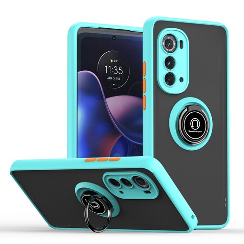 For Motorola Moto Shockproof Hybrid Armor Ring Magnetic Stand Case Cover - Picture 12 of 24