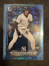 2026 Bowman Chrome - George Lombard Jr. /499 Sky Blue Mojo Refractor #BCP-64 NYY