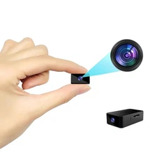 Mini Camera - Small Camera, 1080P Rechargeable Tiny Cameras, No WiFi Mini Cam...