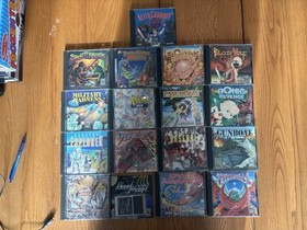 Turbo Grafx 16 Bundle with 17 Games, Dragons Curse, Bloody Wolf, Bonk&rsquo;s Revenge.